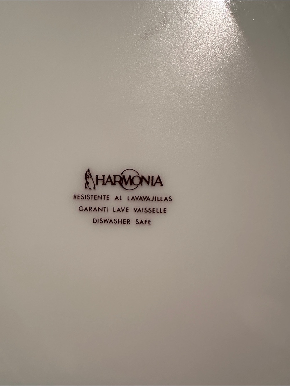 Vintage large Harmonia platter